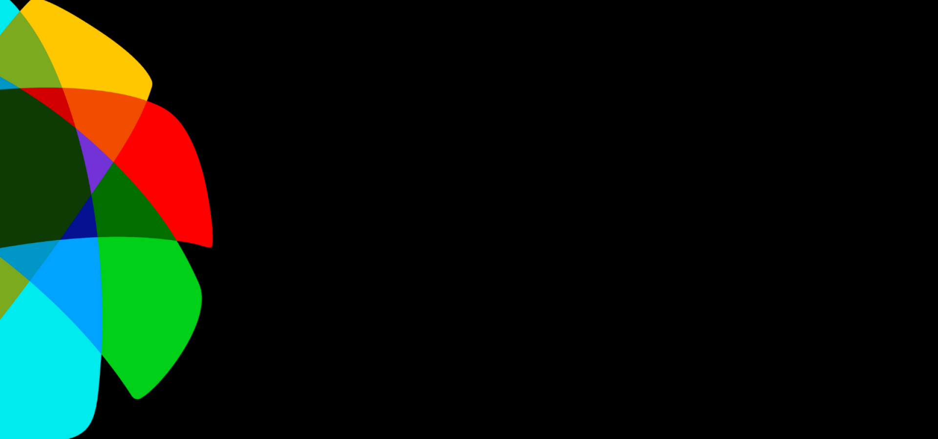 PF logo on black background