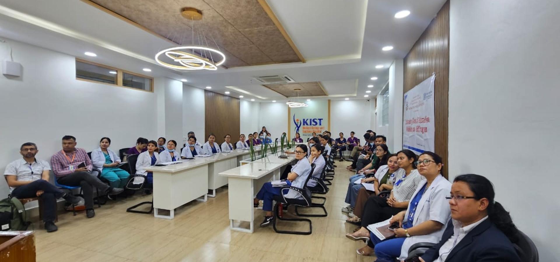 Lab clinicians workshop in Nepal